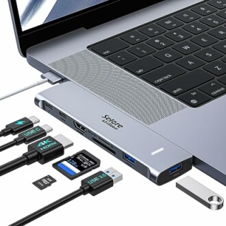 Selore & S-Global 7-in-2 USB-C Hub